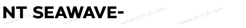 NT SEAWAVE字体转换